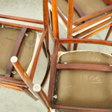 Set of 6 vintage diningchairs by Lübke (Interlübke), Germany 1960s