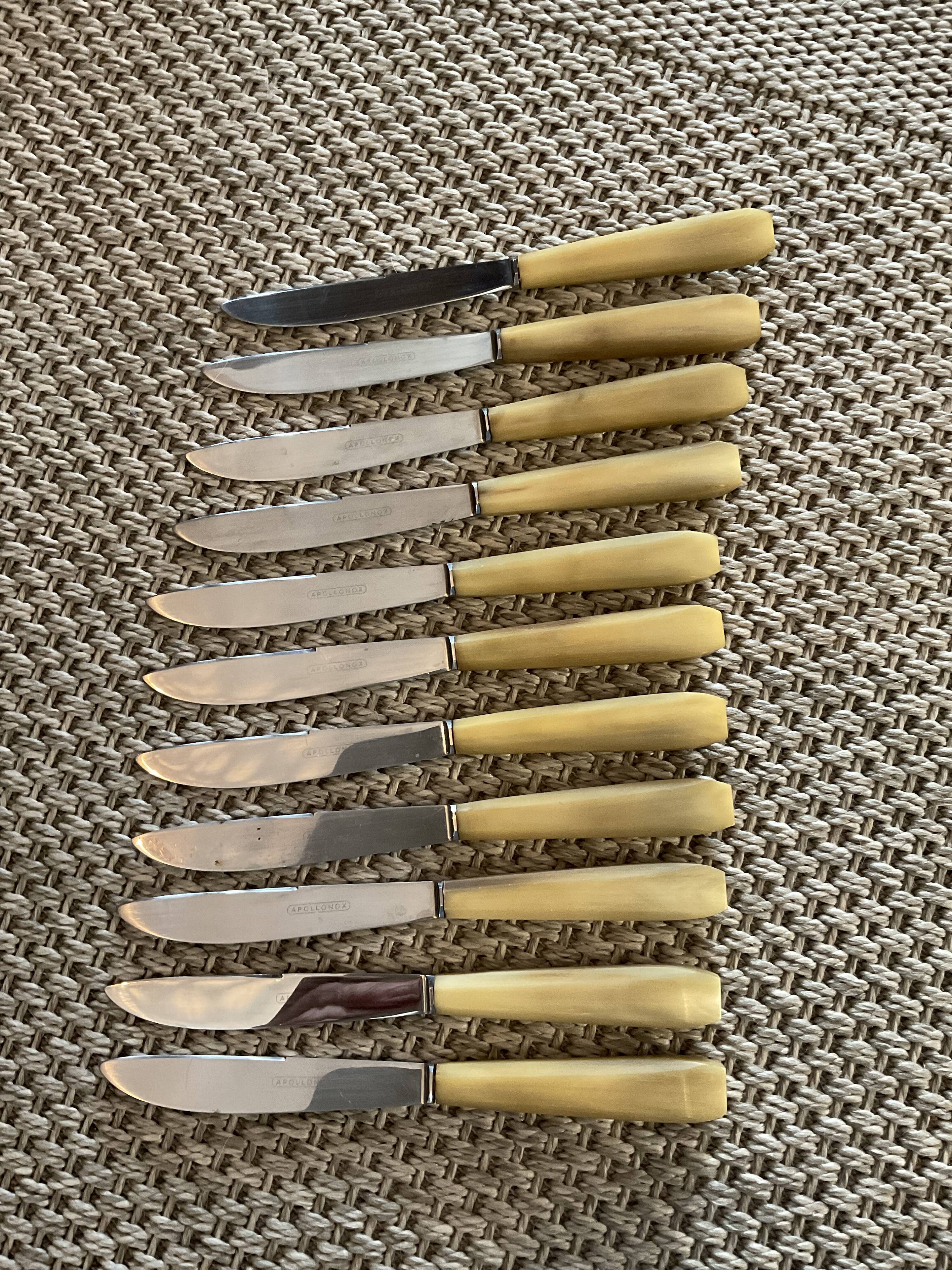 Spoons, forks, small spoons, ladle