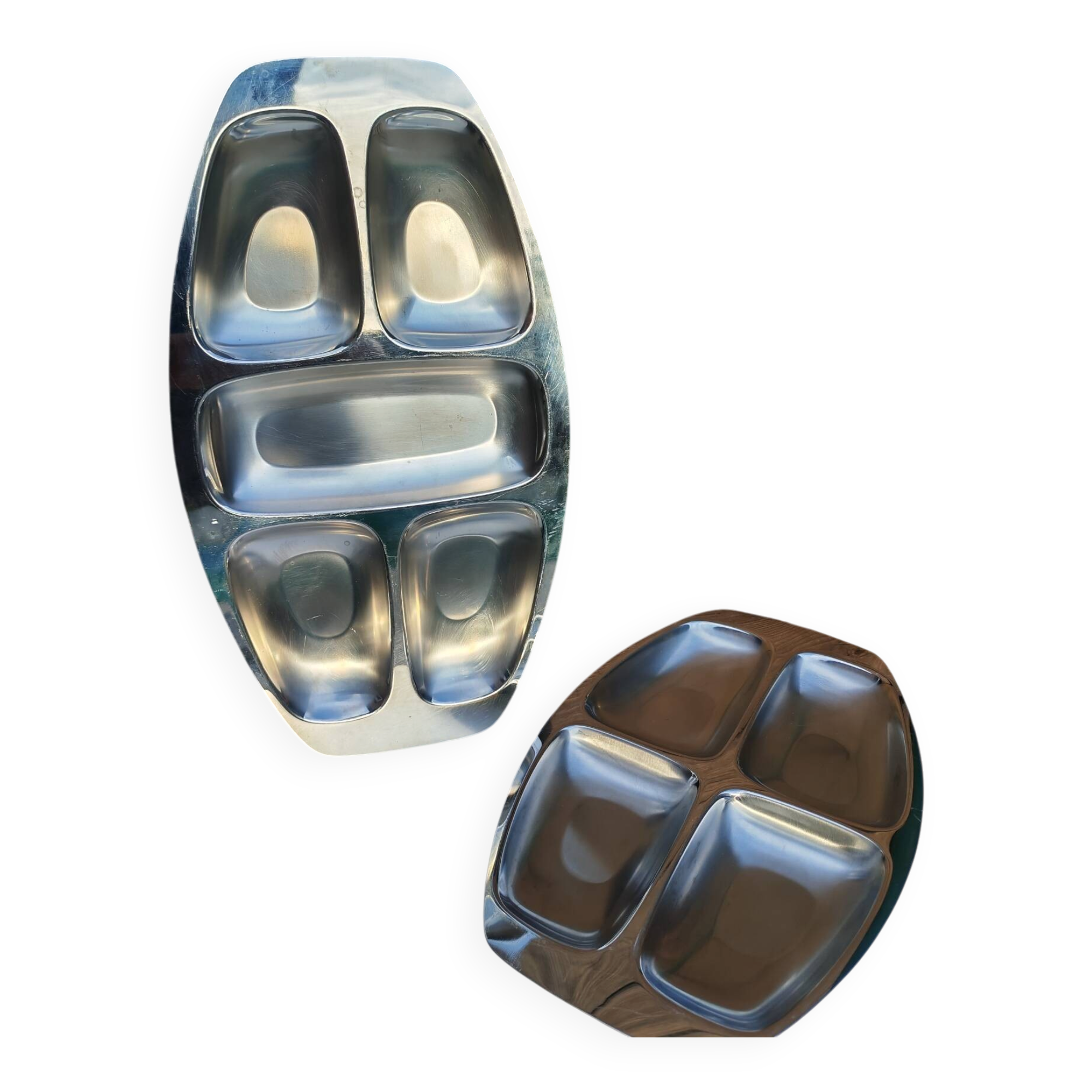 2 plateaux Alessi