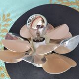 Vintage flower wall light