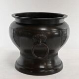 Cache-pot en bronze, inspiration grecque – 1900