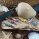 Set of 6 enameled stoneware fish knife rests