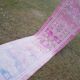 Vintage Turkish hallway rug 84x403 cm