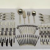 Menagere 152 pieces christofle france oc modele concorde acier boite