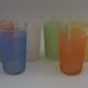 Series 6 colored granite glasses