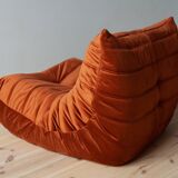 Togo armchair and footstool model designed by Michel Ducaroy 1973