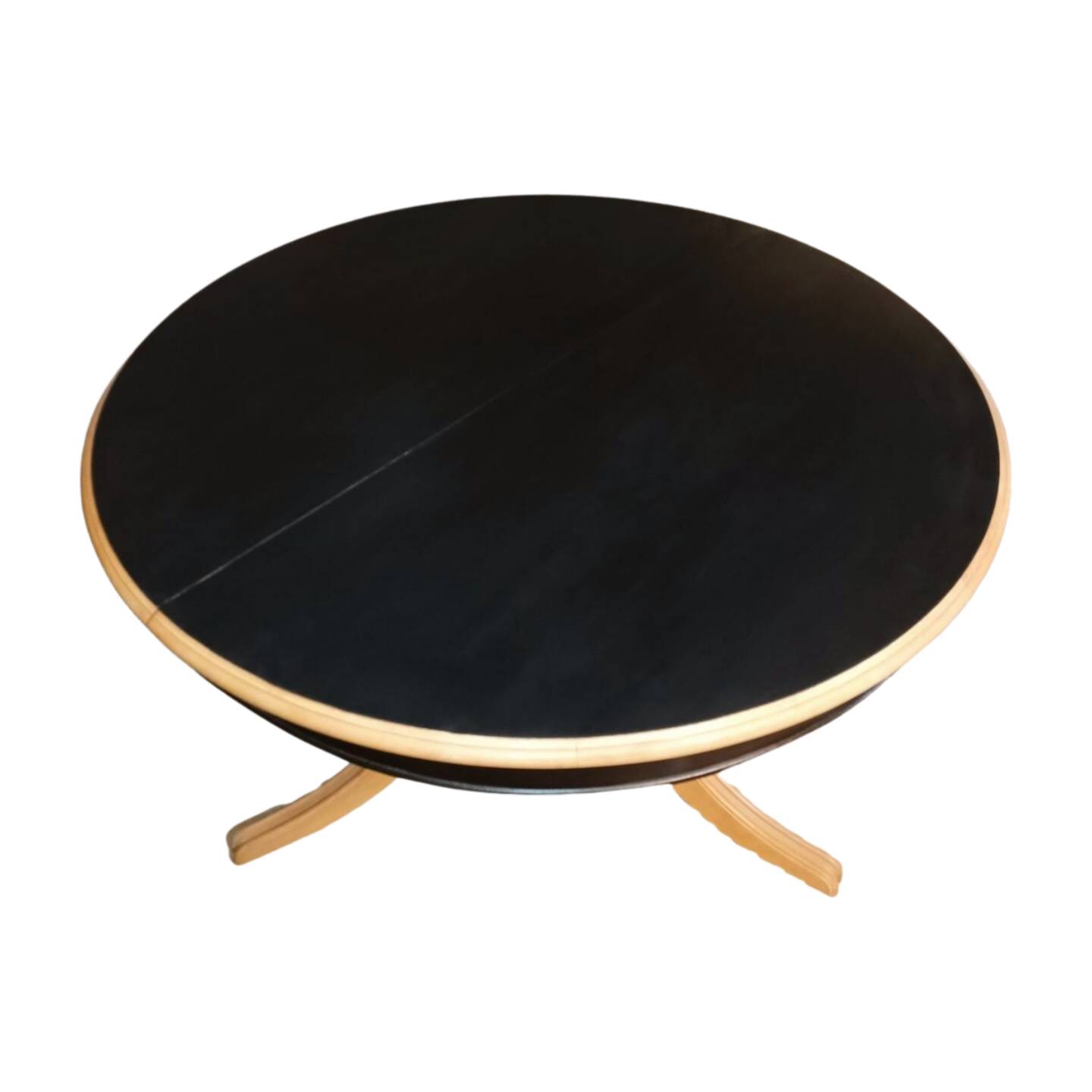 Table ronde pied central