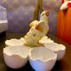 Old ceramic egg cup