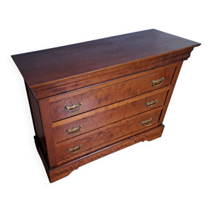 Commode en merisier massif