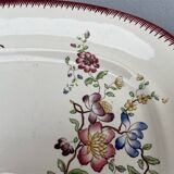 Ironstone serving platter Sarreguemines Strasbourg