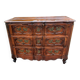 Commode 19 ème en Noyer et Bronze