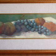 Still Life with Fruits – oil on framed panel