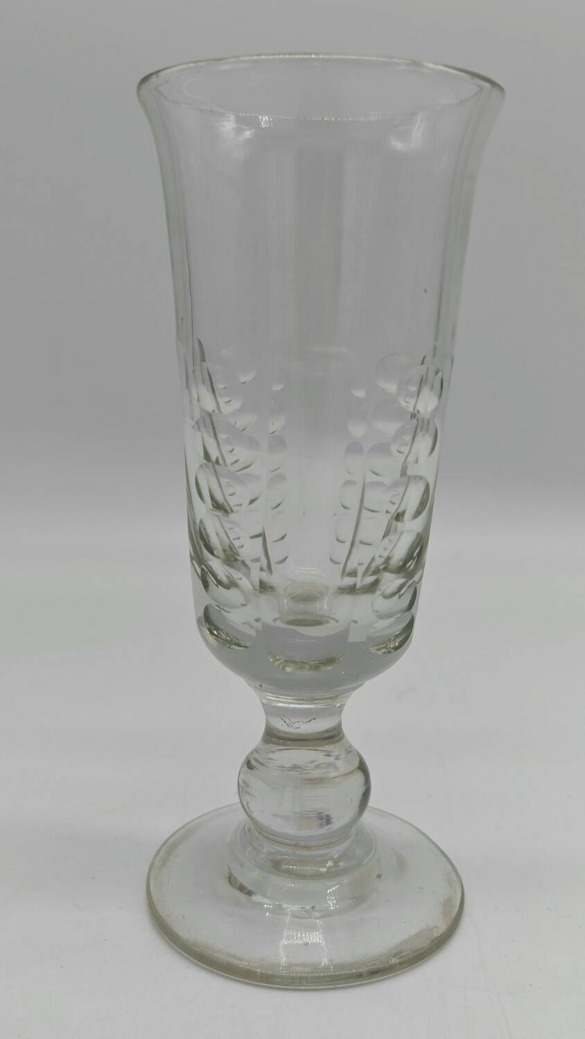 Large 19th century absinthe glass