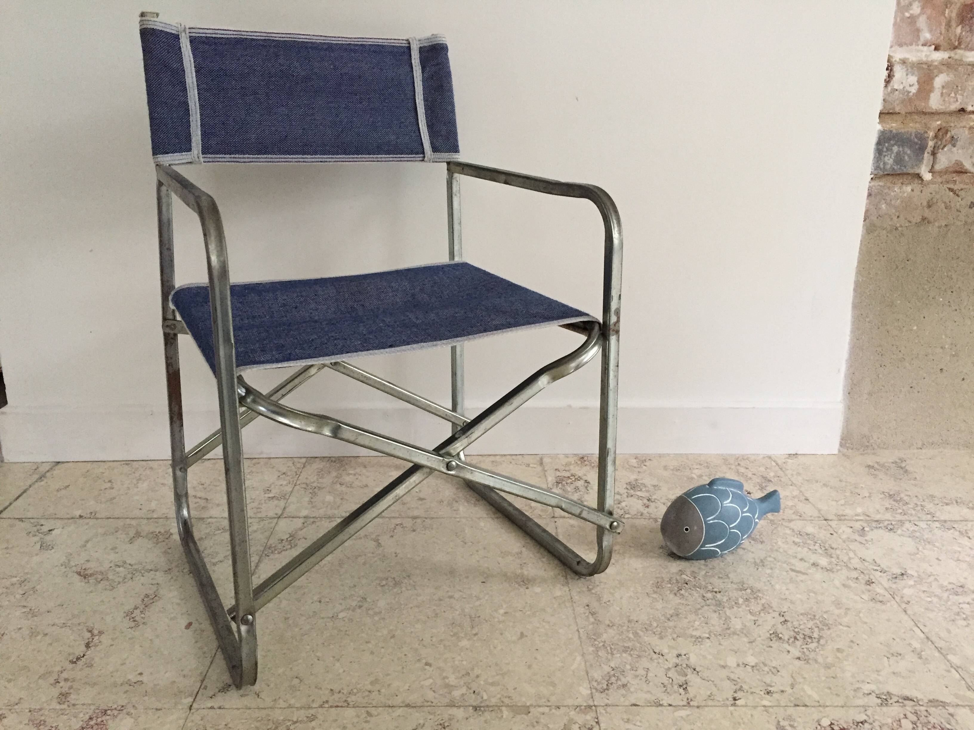 Fauteuil pliant vintage pour enfant