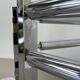 Modernist Huge chromed SPUTNIK Sciolari Style Ceiling Light, Italy, 1970s