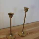 Brass candle holders