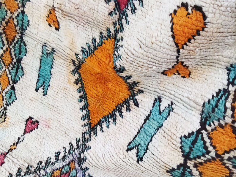 Tapis berbere marocain 417x136cm