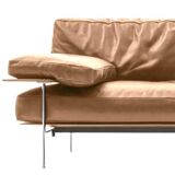 B&B Italia Diesis leather sofa