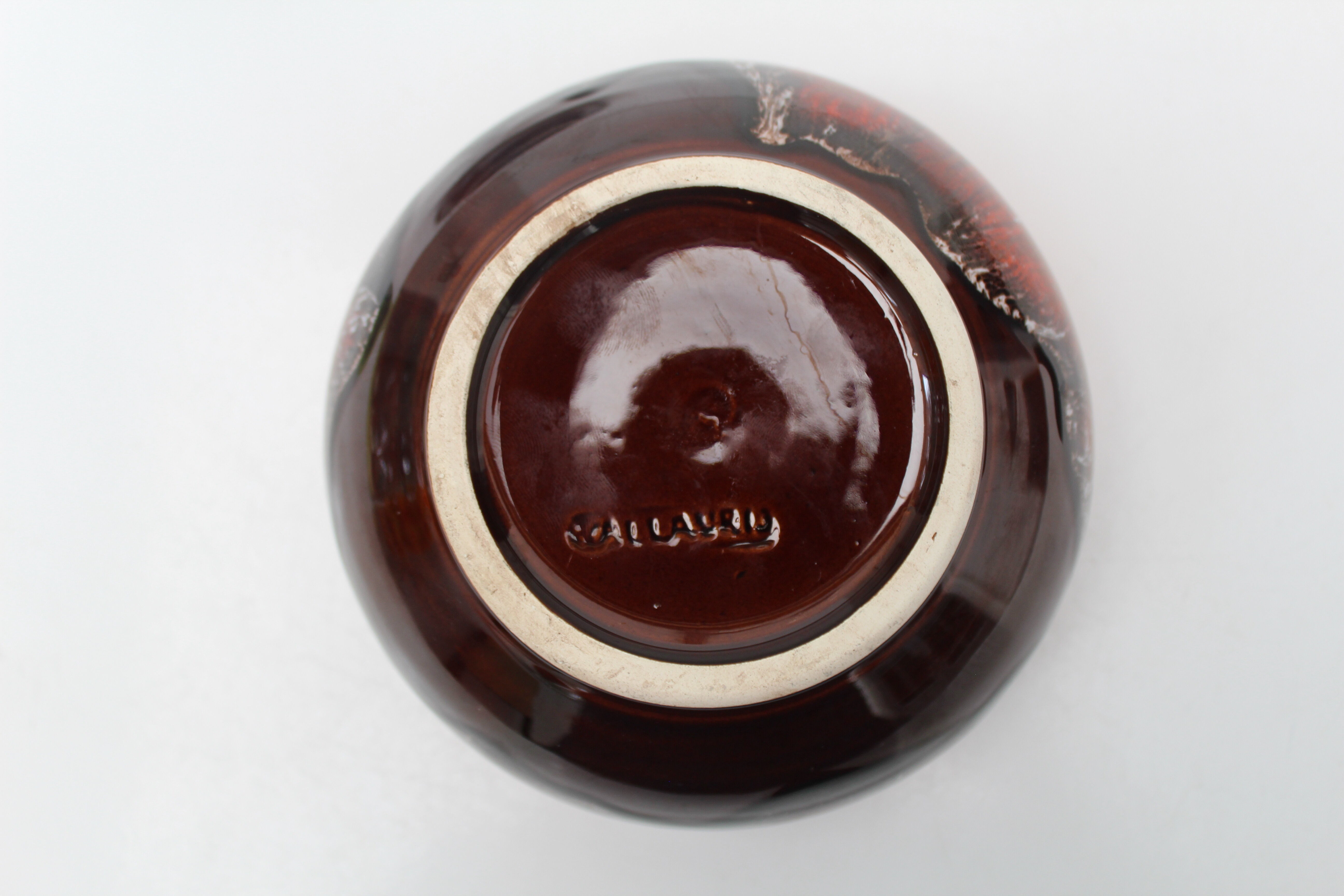 Vallauris ceramic candy box