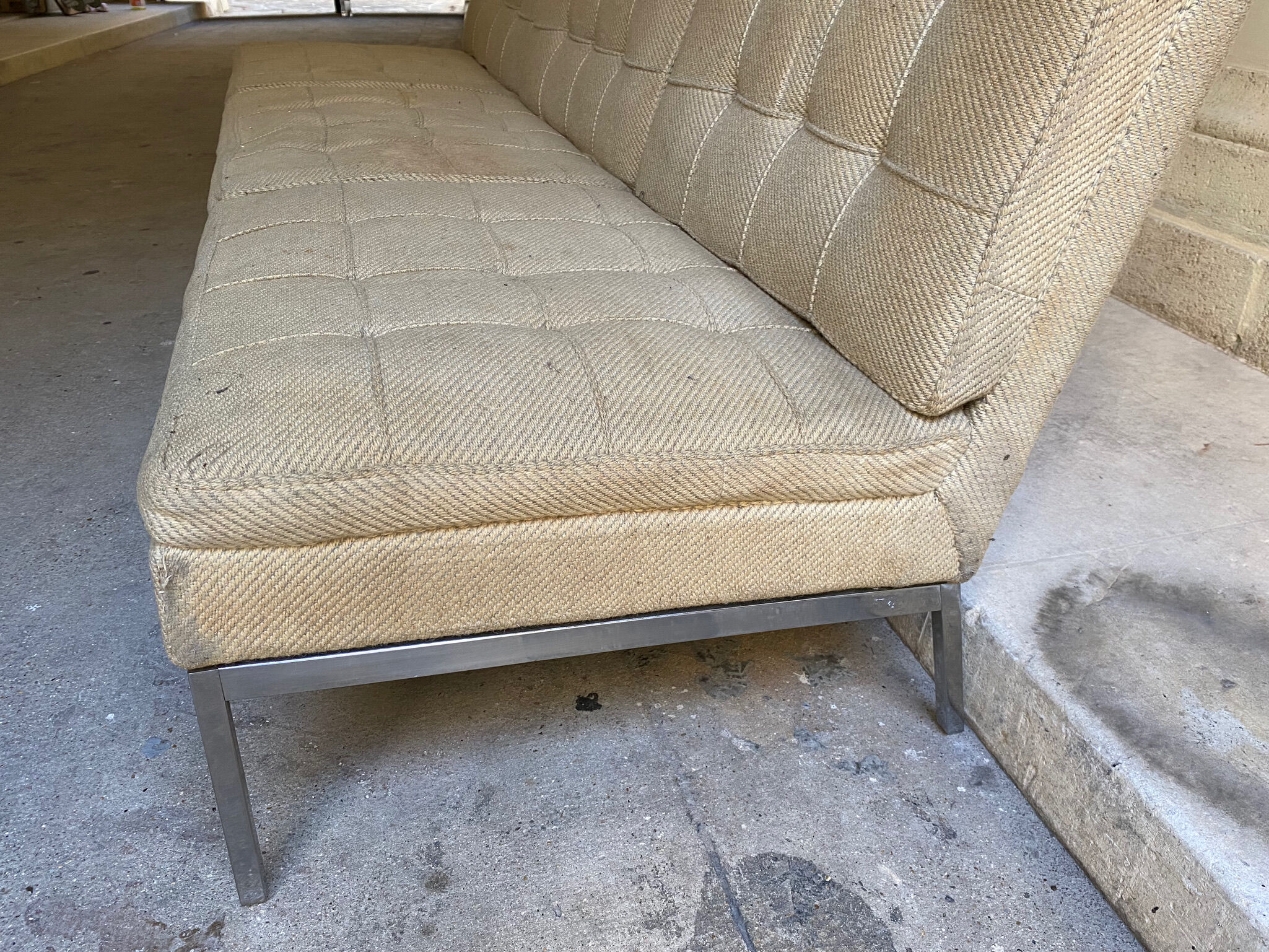 Sofa Florence Knoll 3 seats.