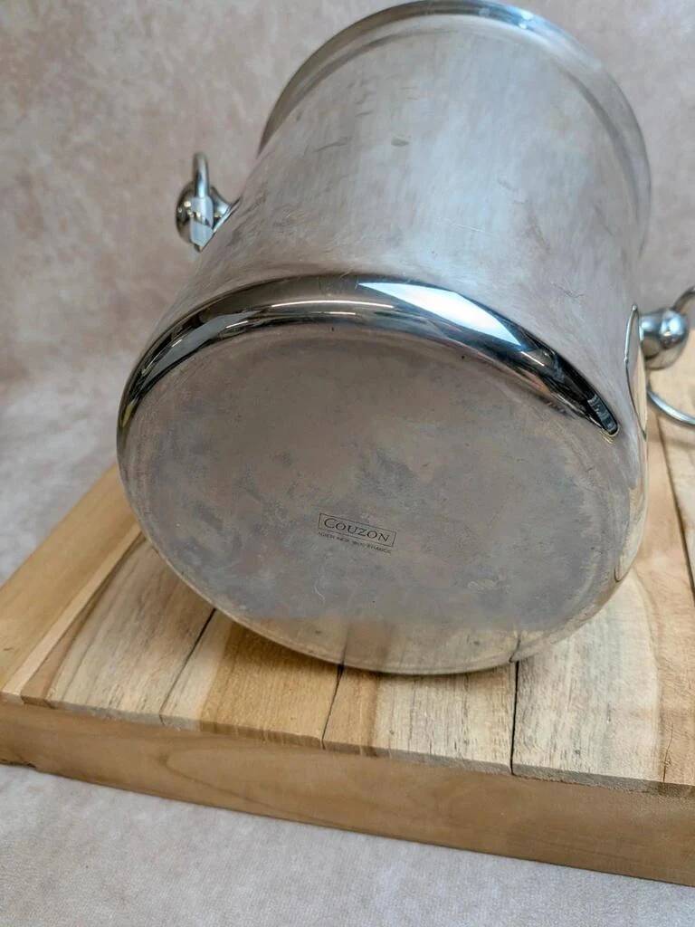 Couzon champagne bucket – stainless steel 18/10 – Made in France
