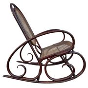 Set de 2 Rocking-chairs Style Thonet 19’s