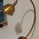 Magnificent bronze lamp by Lucas Rambouillet stone