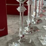 Verres cristal baccarat arcade - eau et vin