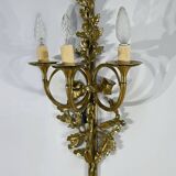 Bronze Wall Sconces, after C. Galle, Napoleon III period – Mid