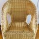Fauteuil enfant en osier
