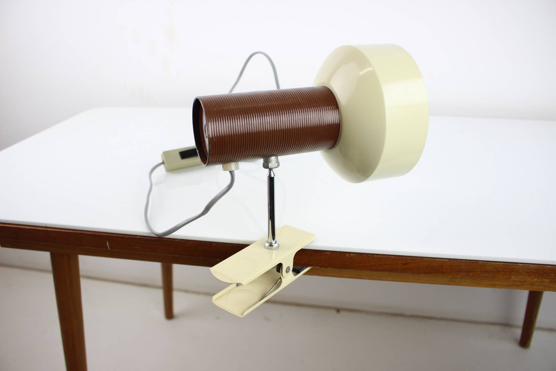 Mid-Century Lamp with Clip by Napako, 1970's