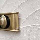 Gold aluminum coat rack
