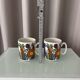 Pair of Villeroy & Boch Acapulco Mugs | 1970s Floral Design
