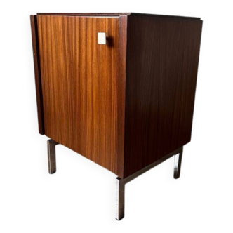 Teak and chrome storage furniture