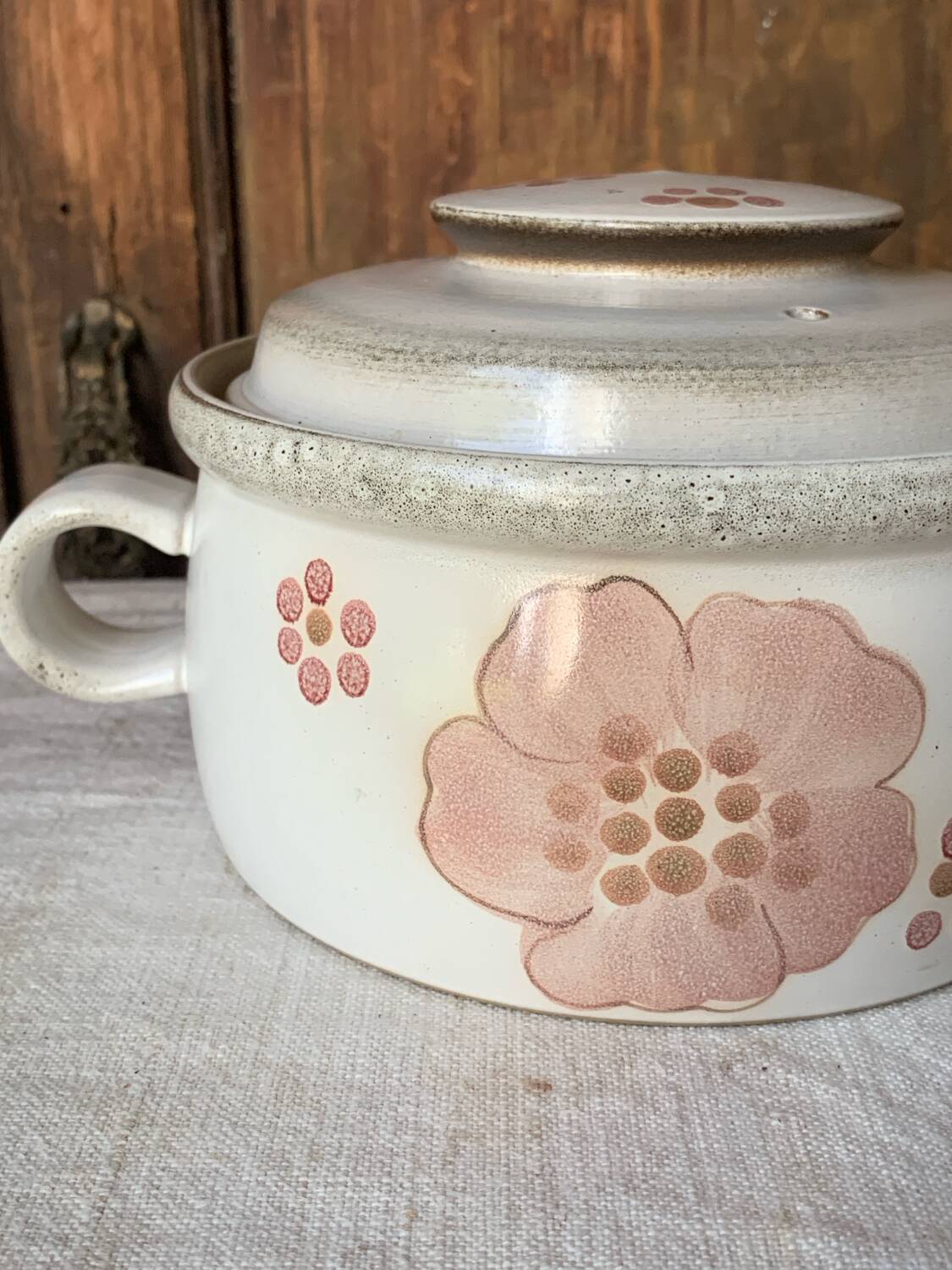 Denby Gypsy stoneware soup tureen 1970
