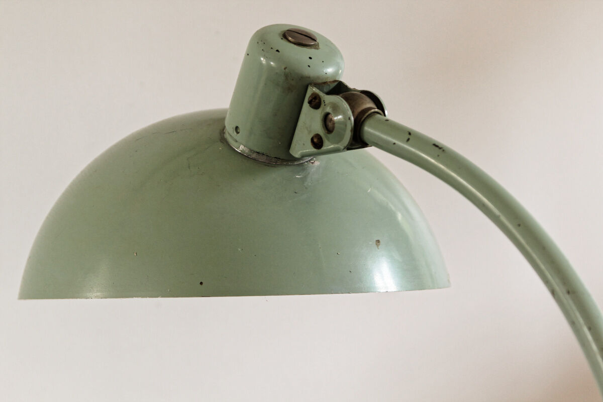 Lampe de bureau rotule vert céladon