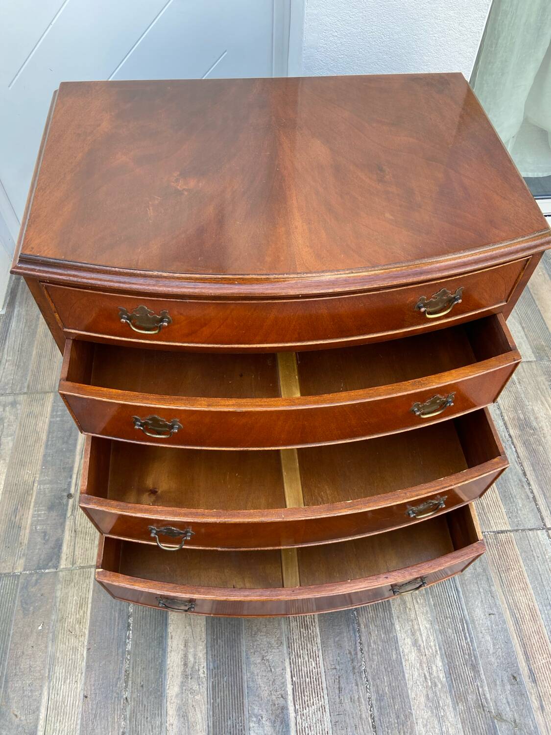 English chest of drawers