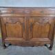 Carved buffet in solid oak