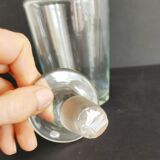 Carafe en verre soufflé vers 1900
