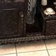 Richly carved antique Chinese display shelf – 19th century