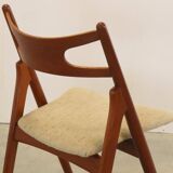 Set van 6 Hans Wegner voor Carl Hansen CH 29 stoelen