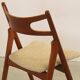 Set van 6 Hans Wegner voor Carl Hansen CH 29 stoelen
