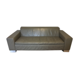 Habitat Leather Sofa