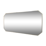 Mirror Italian two-tone exceptional 1970 200x100cm