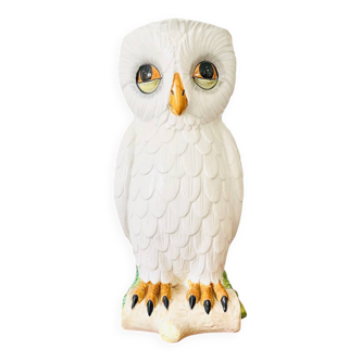 Large ceramic umbrella stand in the shape of an owl from Maison Chaumette