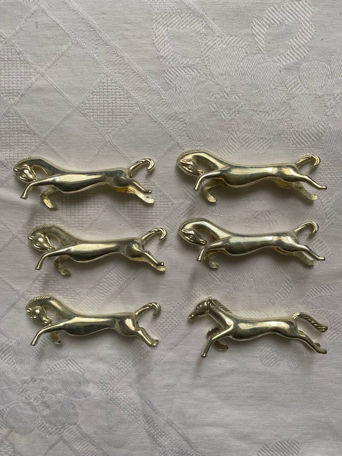 Vintage horse knife holder