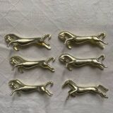 Vintage horse knife holder