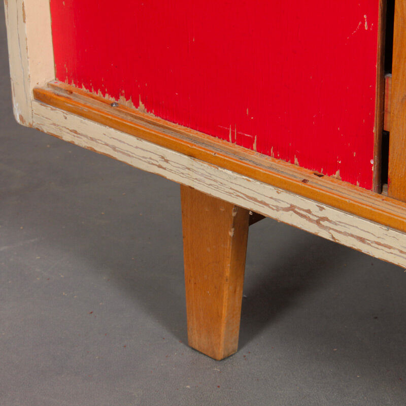 Vintage shoe cabinet for Drevopodnik Brno 1960