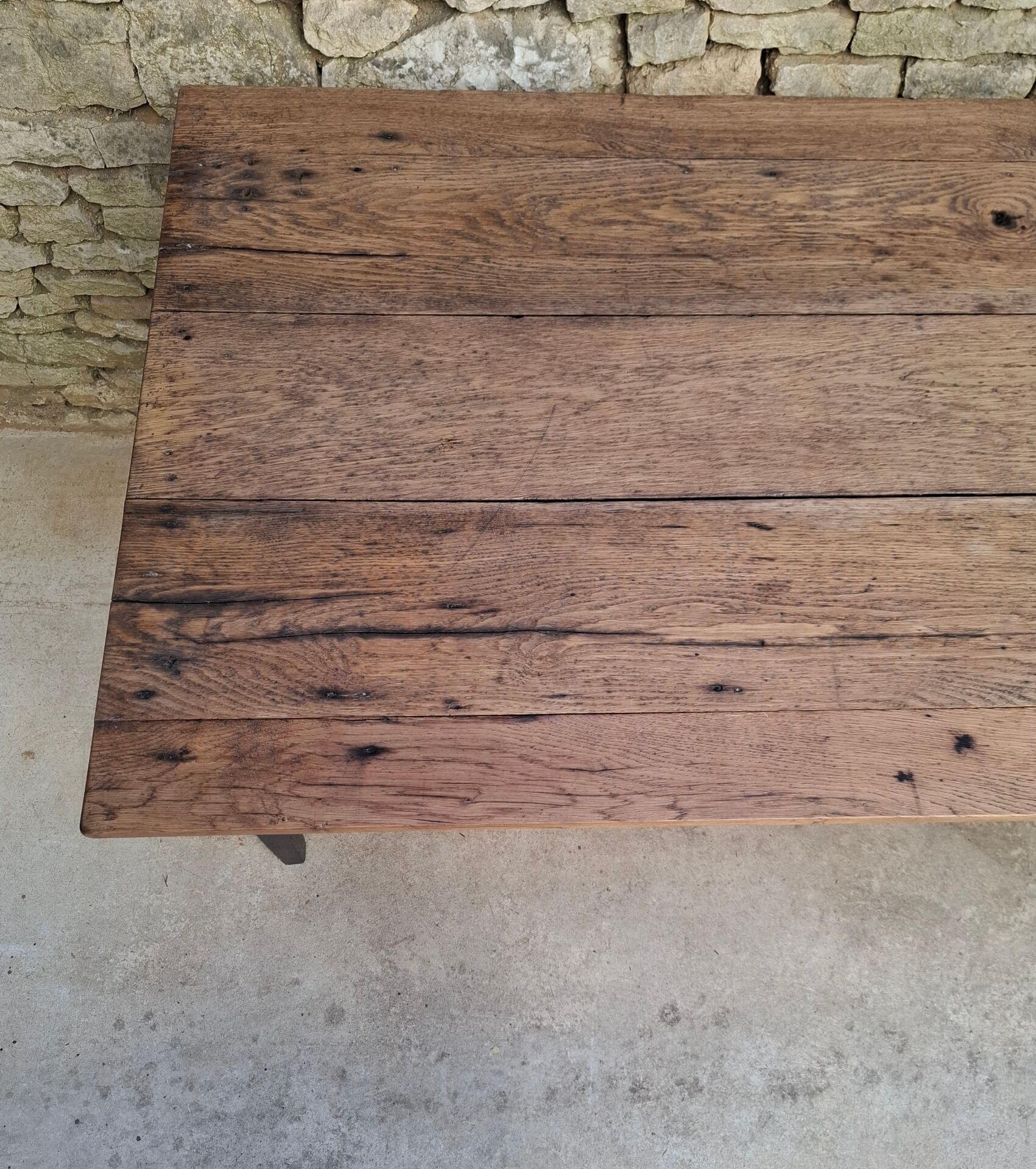 Oak farmhouse table 200cm