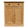Superb antique Parisian sideboard in solid ash, industrial furniture style.